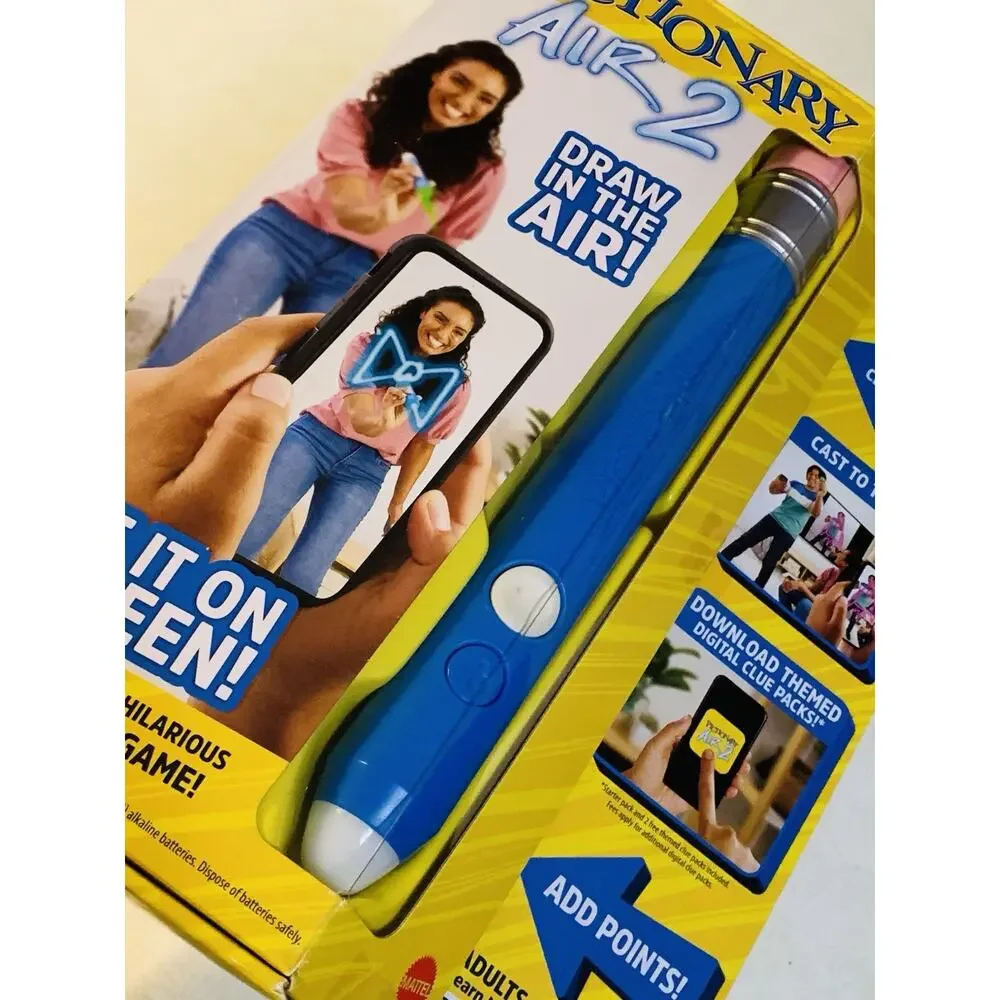 Pictionary Air 2 drawing game Family Game team Game Phone Interactive NIB